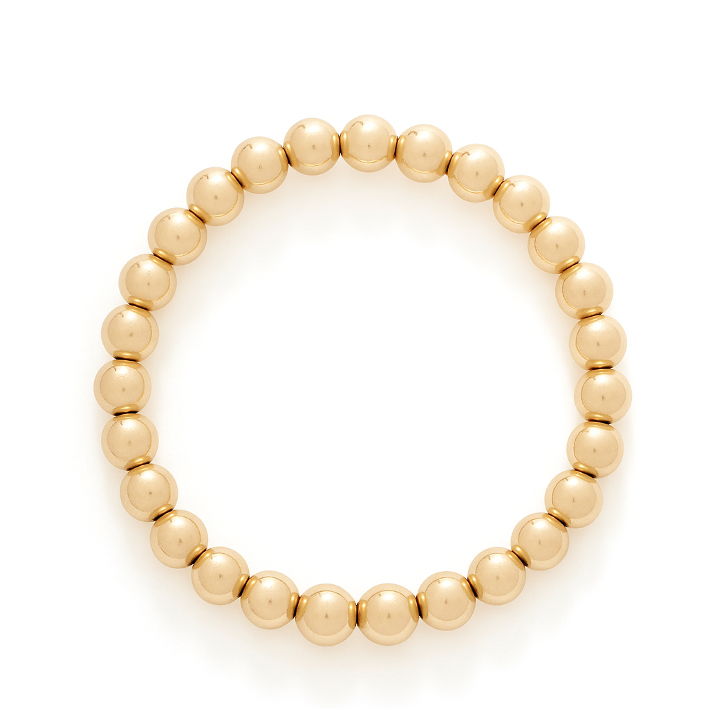 Timeless Six MM Gold Filled Bracelet