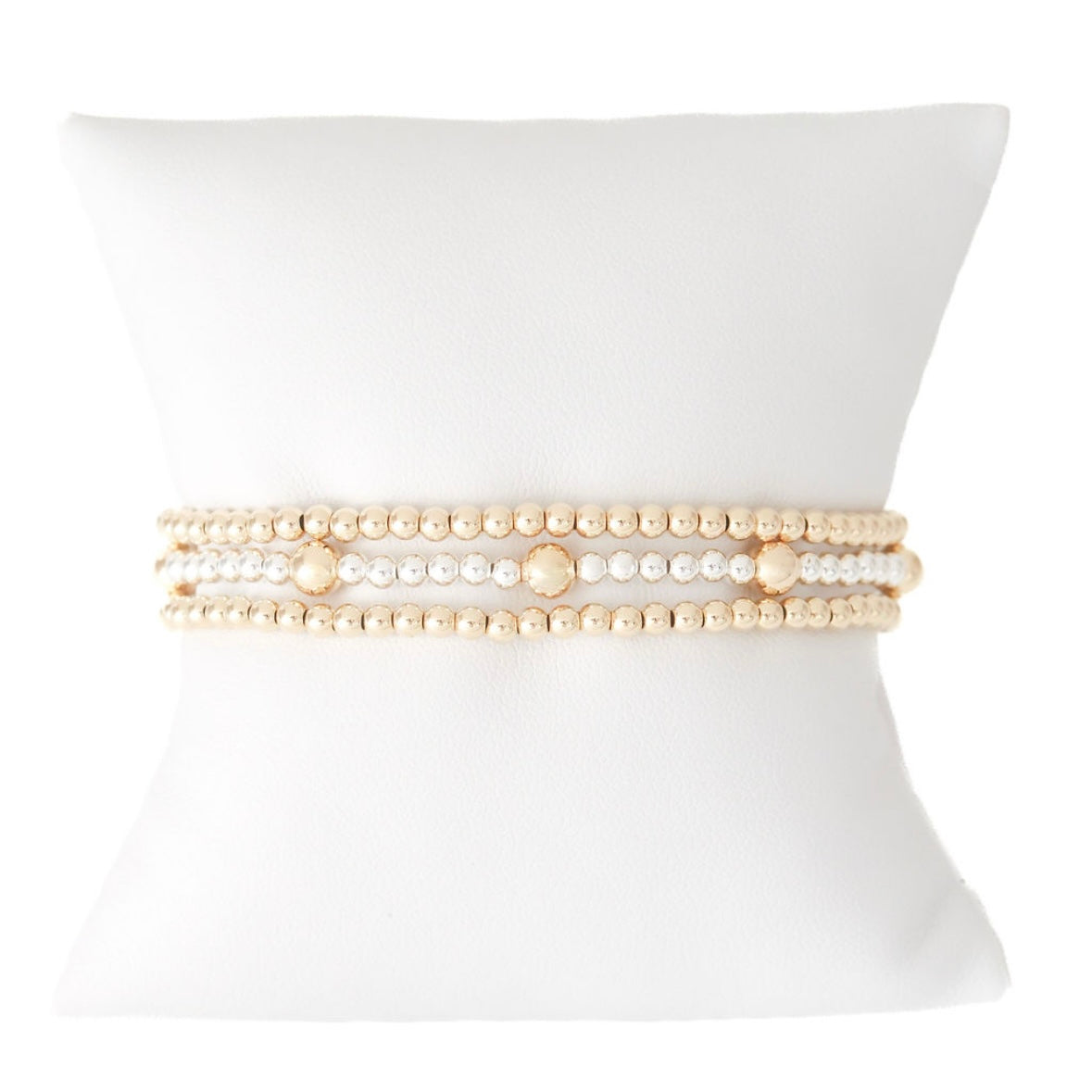 Serenity Mixed Metal Bracelet Set