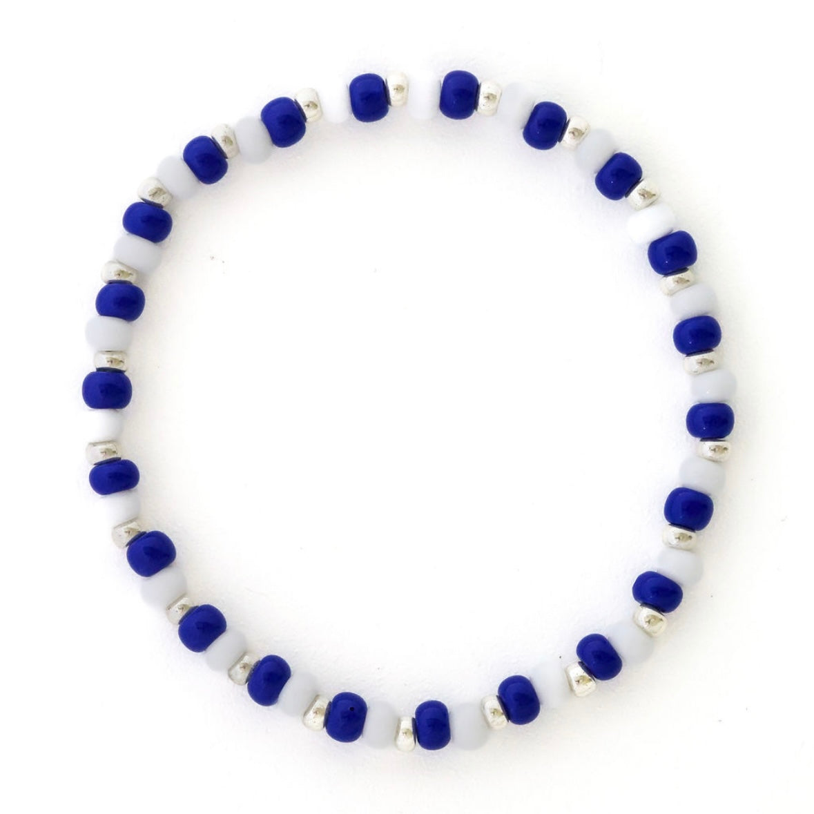 Spirit Original Blue, White and Silver Bracelet