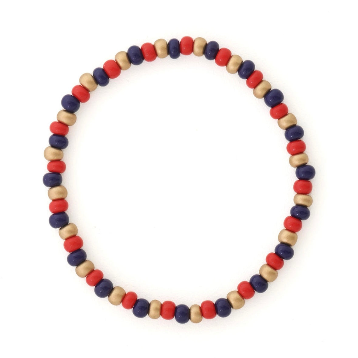 Spirit Original Red, Navy and Gold Bracelet