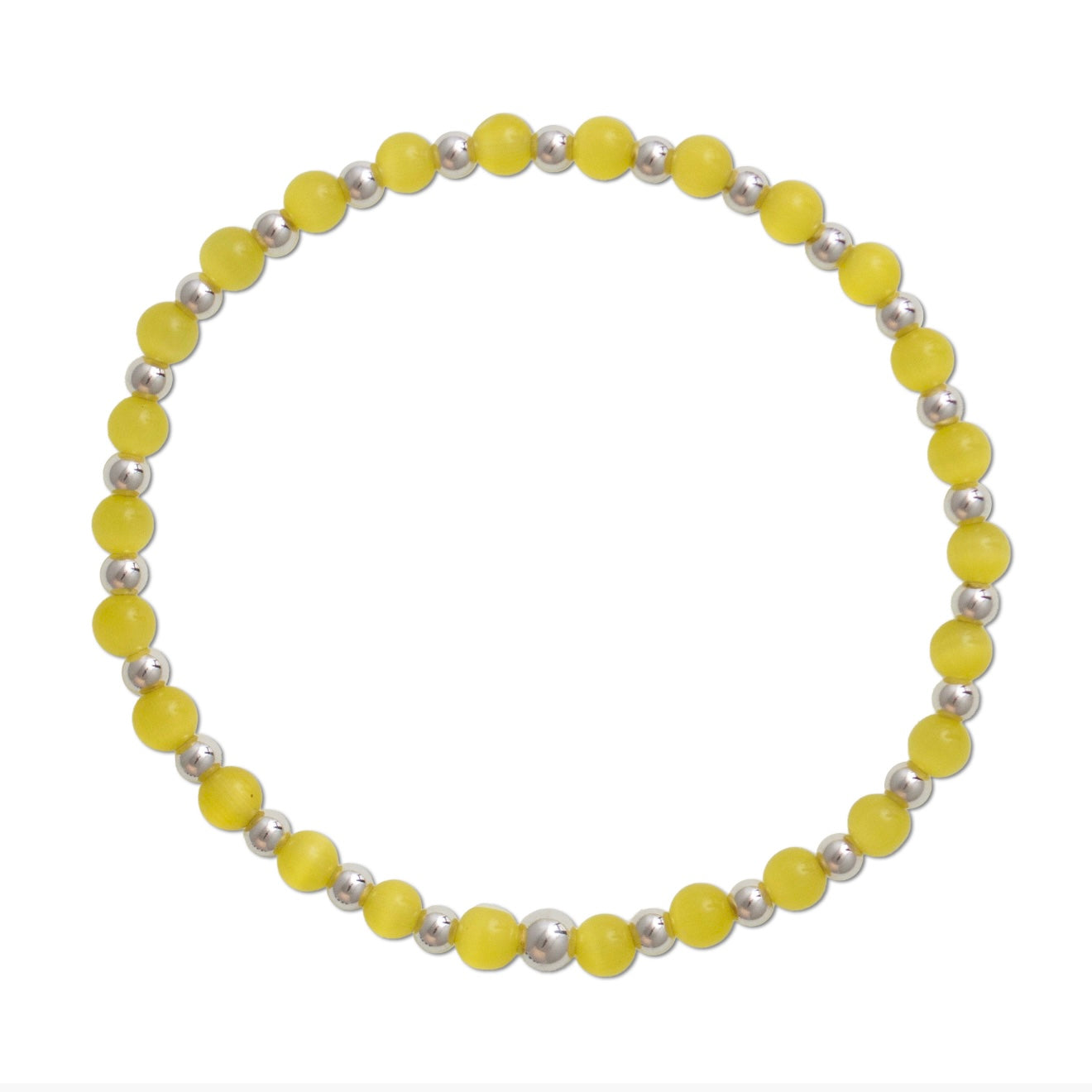 Harmony Yellow Sterling Silver Bracelet