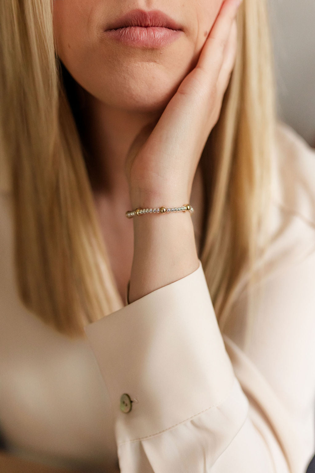 Serenity Mixed Metal Bracelet