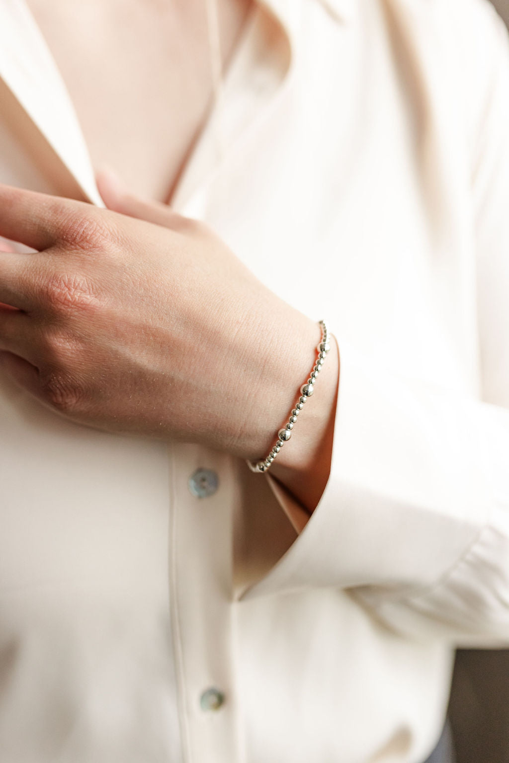 Melody Sterling Silver Bracelet