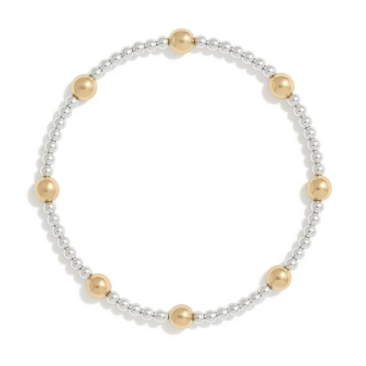 Serenity Mixed Metal Bracelet