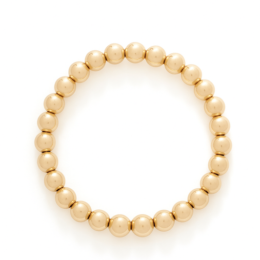 Timeless Six MM Gold Filled Bracelet