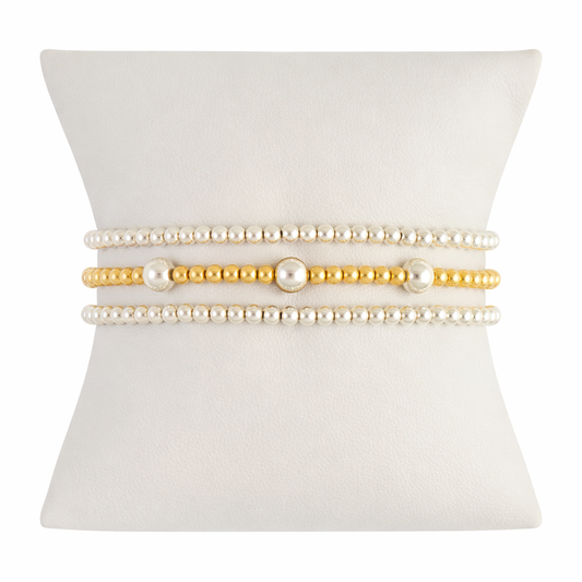 Haven Mixed Metal Bracelet Set