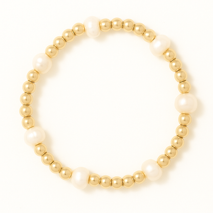 Freshwater Pearl Gold Filled Bracelet