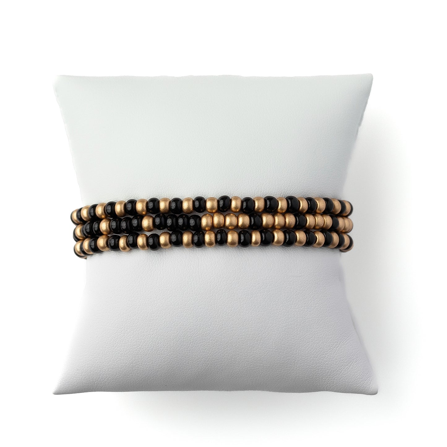 Spirit Black and Gold Bracelet Set