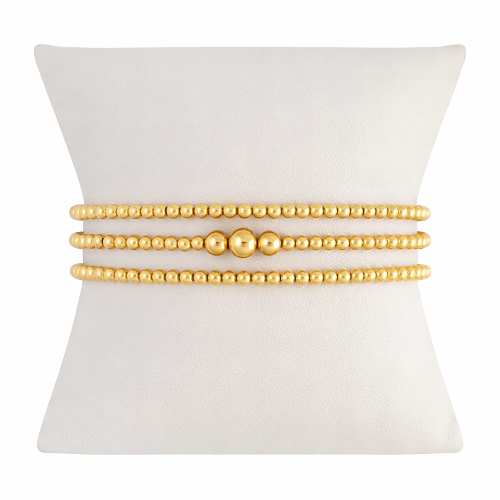 You Are Loved Gold Filled Bracelet Set