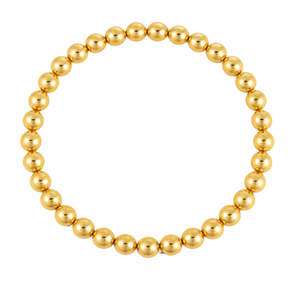 Timeless Six MM Gold Filled Bracelet