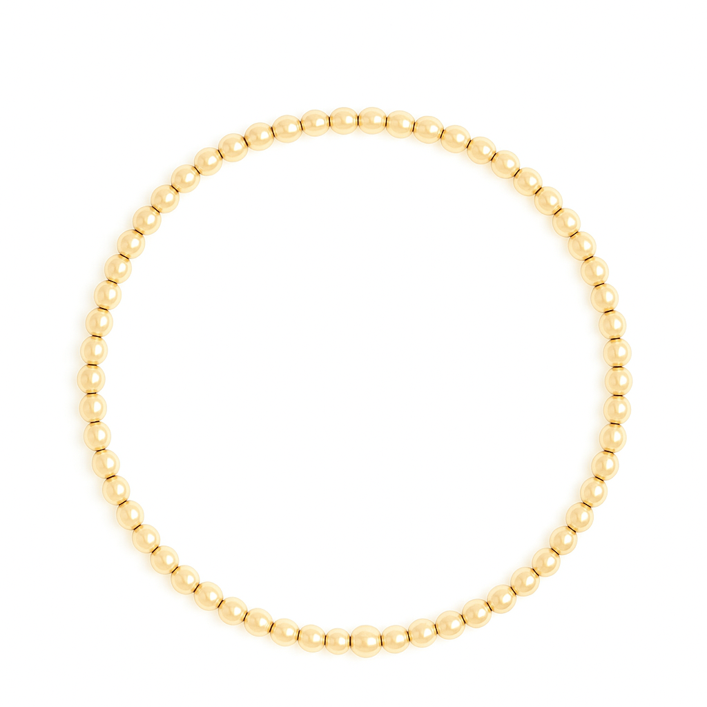 Timeless Three MM Gold Filled Bracelet