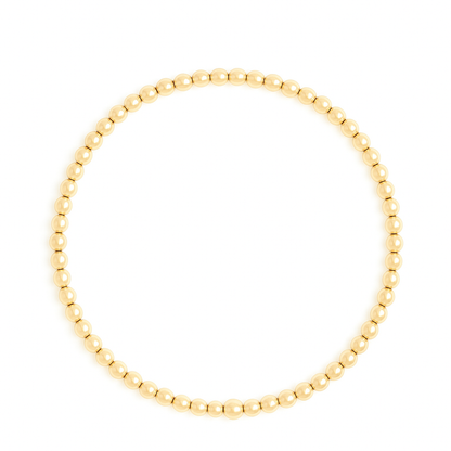 Timeless Three MM Gold Filled Bracelet