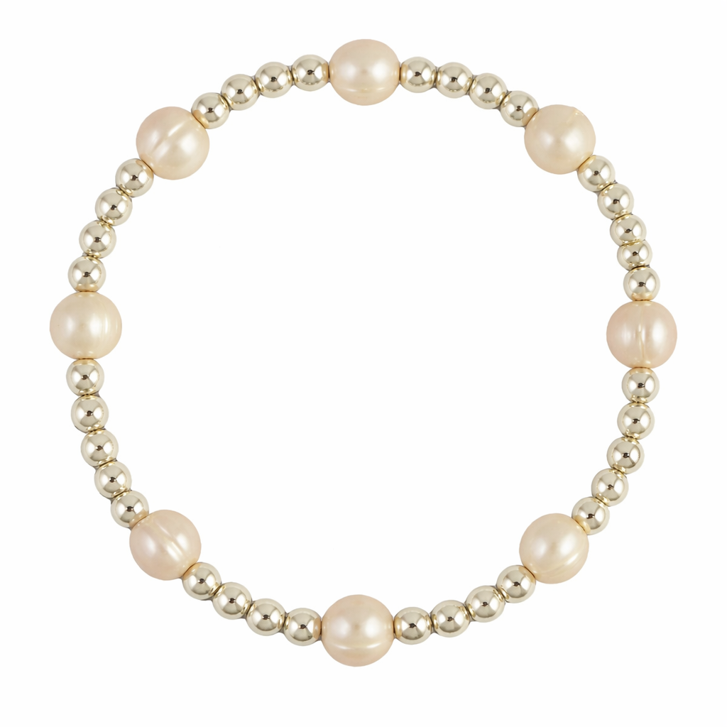 Freshwater Pearl Sterling Silver Bracelet