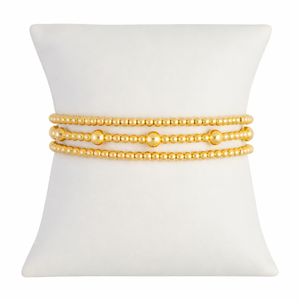 Melody Gold Filled Bracelet Set