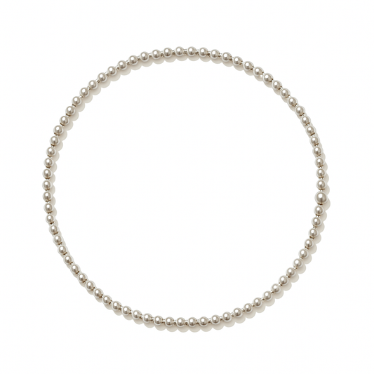 Timeless Three MM Sterling Silver Bracelet