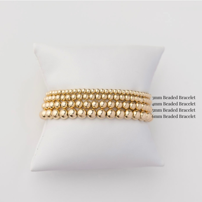 Timeless Six MM Gold Filled Bracelet