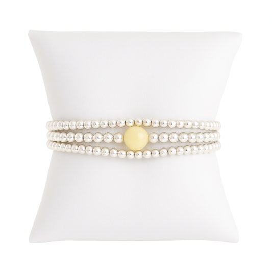 Sunny Sterling Silver Bracelet Set