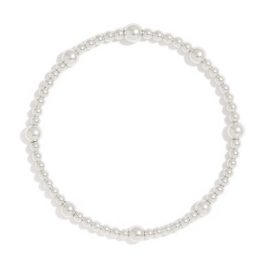 Melody Sterling Silver Bracelet