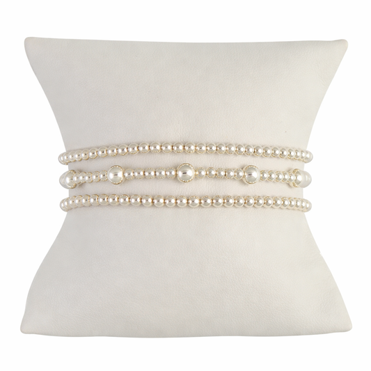 Melody Sterling Silver Bracelet Set