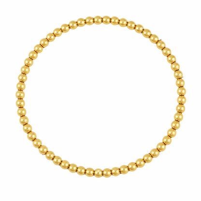 Timeless Three MM Gold Filled Bracelet