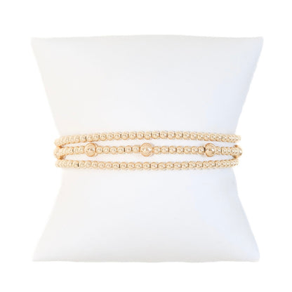 Melody Gold Filled Bracelet Set