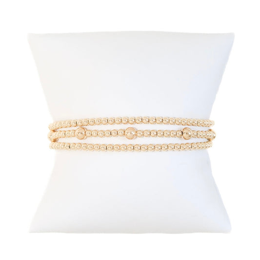 Melody Gold Filled Bracelet Set