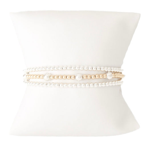 Haven Mixed Metal Bracelet Set