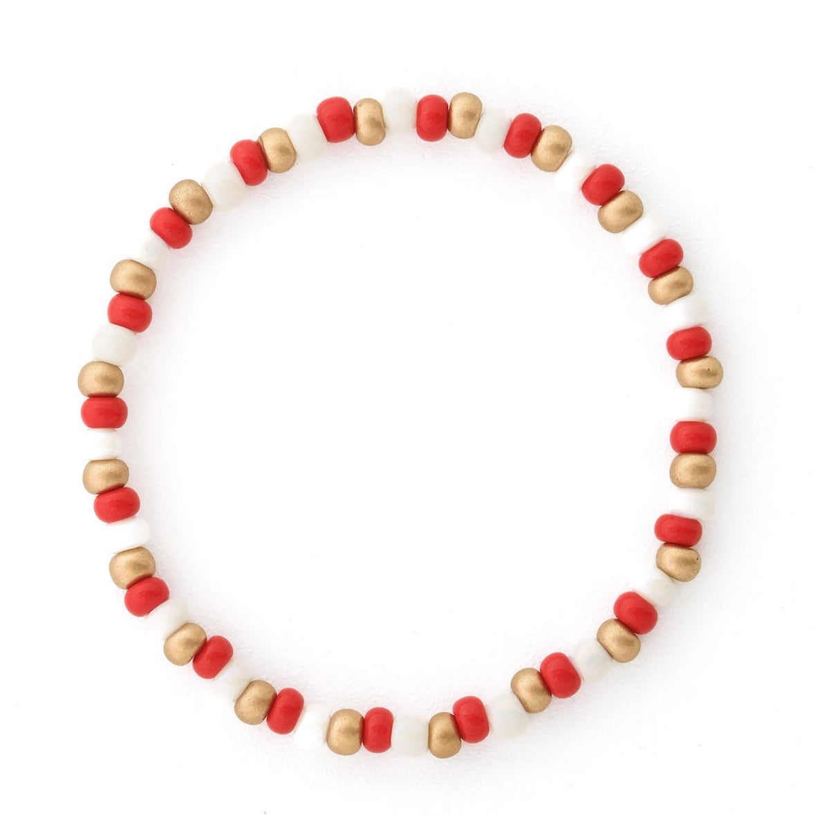 Spirit Original Red, White and Gold Bracelet