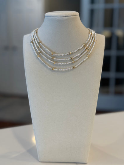 Serenity Mixed Metal Necklace