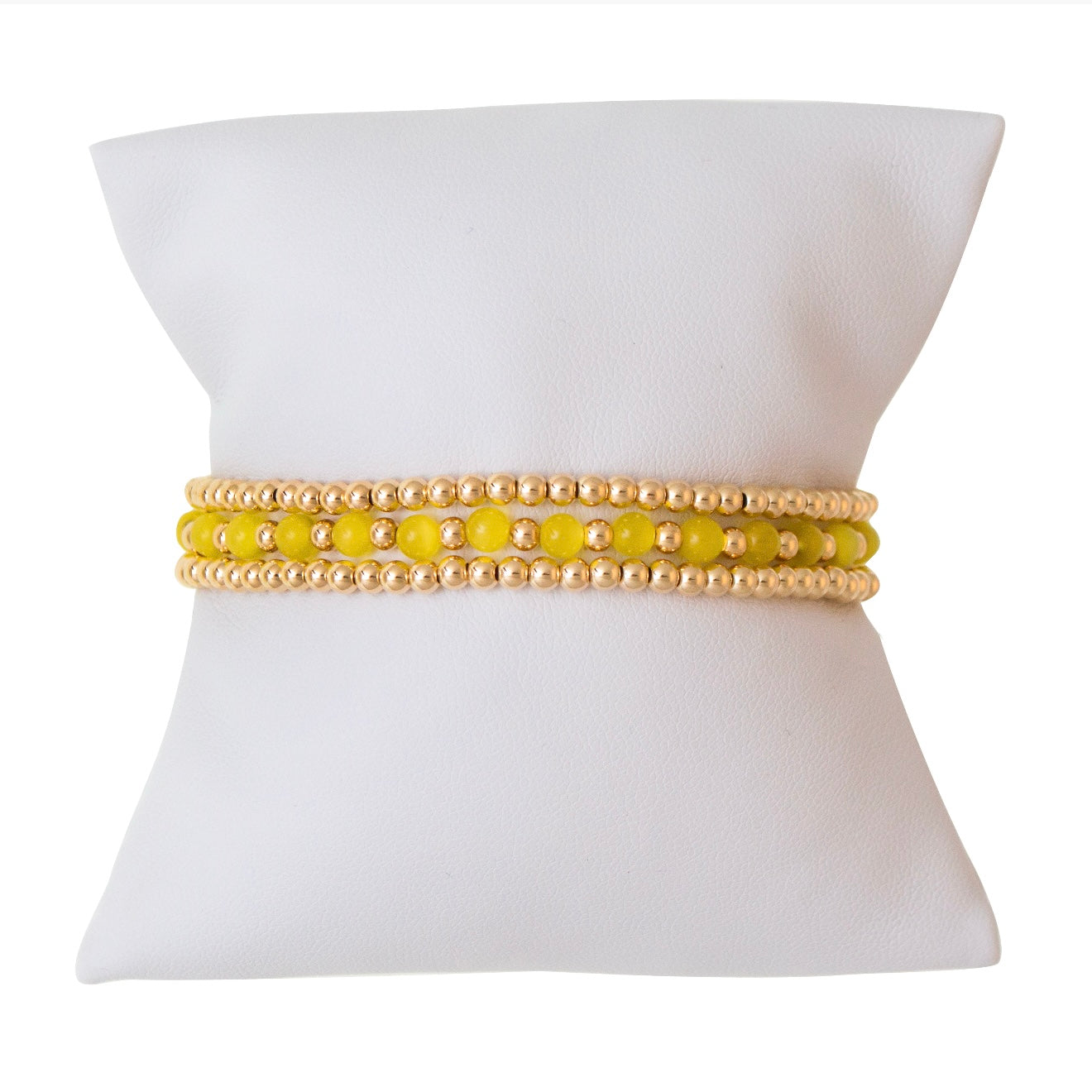 Harmony Yellow Gold Filled Bracelet Set