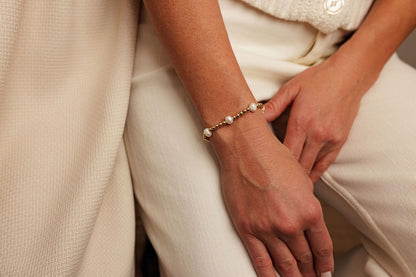 Freshwater Pearl Gold Filled Bracelet