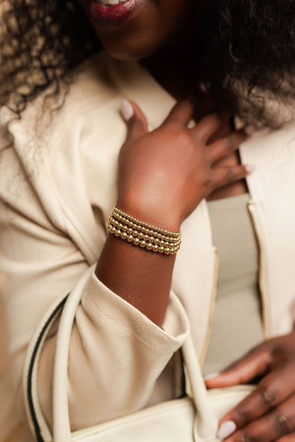 Timeless Four MM Gold Filled Bracelet